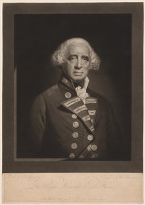 Richard, Earl Howe by Robert Dunkarton