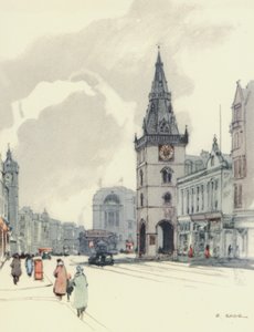 Glasgow: The Tolbooth and the Tron Steeple