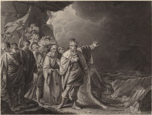 Canute Reproving His Courtiers
