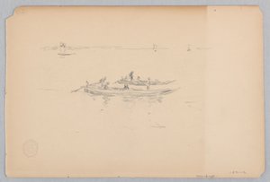 Fishing Boats, Japan by Robert Frederick Blum