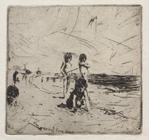Souvenir of Coney Island by Robert Frederick Blum