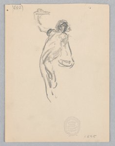 Study for a dancing woman, Moods to Music, Mendelssohn Glee Club, New York, NY by Robert Frederick Blum