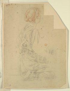Study for a seated woman, “Vintage Festival,” Mendelssohn Glee Club, New York, NY