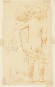 Study for a Seated Woman Holding a Child, 