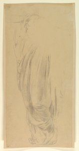 Study for a Woman, "Vintage Festival," Mendelssohn Glee Club, New York, NY by Robert Frederick Blum