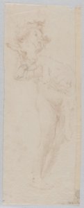 Study for standing boy with kid, "Vintage Festival," Mendelssohn Glee Club, New York, NY by Robert Frederick Blum