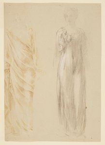 Study for standing woman, “Vintage Festival,” Mendelssohn Glee Club, New York, NY