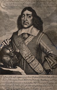 George Monck, 1st Duke of Albemarle, English Soldier and Statesman, 17th Century by Robert Gaywood