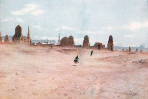 A Dusty Day at the Tombs of the Khalifs by Robert George Talbot Kelly