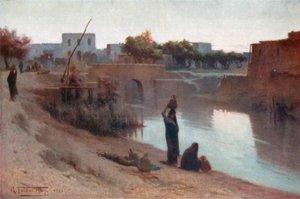 Evening at Fakus by Robert George Talbot Kelly