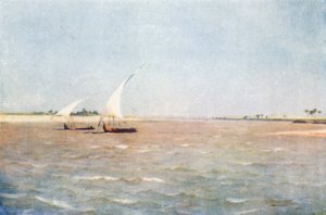 North Wind on the Upper Nile by Robert George Talbot Kelly