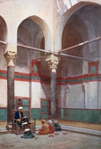 Sebeel of the Mosque of the Sultan Kelaun by Robert George Talbot Kelly