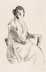 Seated Woman by Robert Henri