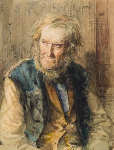 An Old Man by Robert Herdman