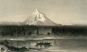 Mount Hood, from the Columbia by Robert Hinshelwood