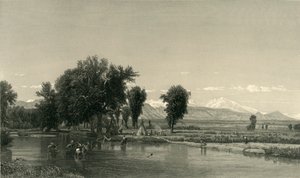 The Rocky Mountains, 1874 by Robert Hinshelwood