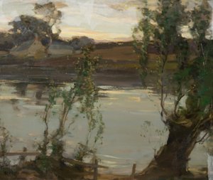 A Quiet Pool, Evening