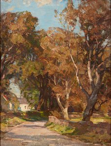 Roadside Near Colvend Manse, Dalbeattie by Robert Hope