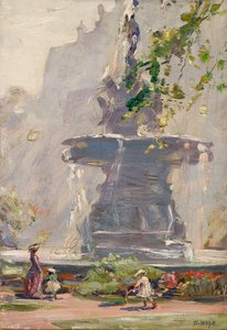 The Fountain, Princes Street Gardens, Edinburgh by Robert Hope