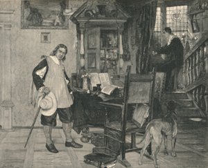 Mr. Oliver Cromwell of Ely Visits Mr. John Milton by Robert Hoskin