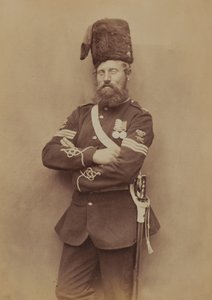 Sergeant Glasgow, Royal Artillery, 1856 by Robert Howlett