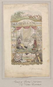 Design for the Frontispiece of the Annals of Sporting and Fancy Gazette, Volume 1