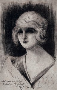 Portrait of Andree Brabant by Robert Kastor