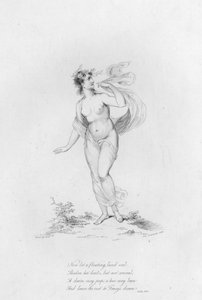 Anacreon, Ode XVI (engraving) by Robert Kerr (after) Porter