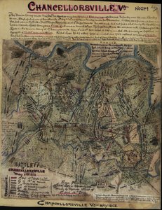 Battle of Chancellorsville, Virginia, May 2nd & 3rd 1863