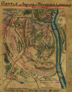 Battle of Shiloh or Pittsburg Landing, Tennessee