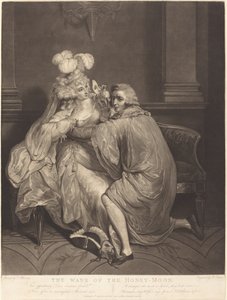 The Wane of the Honeymoon by Robert Laurie after Francis Wheatley