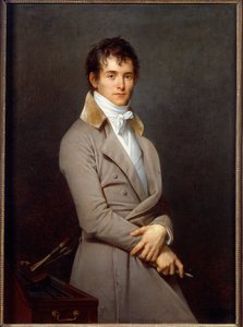 Portrait of the Painter Pierre Narcisse Guerin by Robert Lefevre