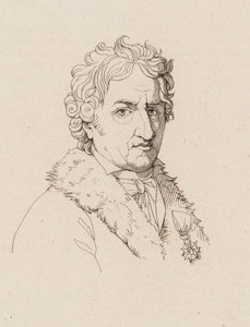 Portrait of the composer Pierre-Alexandre Monsigny by Robert Lefevre