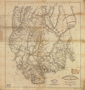 Colleton District, South Carolina by Robert Mills