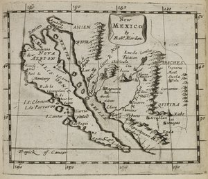Map 57 New Mexico by Robert Morden