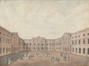 Design for Court of Edinburgh University by Robert Morrison
