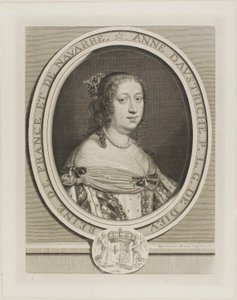 Anne of Austria, Queen of France by Robert Nanteuil