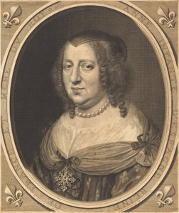 Anne of Austria, Queen of France and Navarre by Robert Nanteuil
