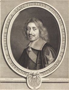 Chancellor Michel Le Tellier by Robert Nanteuil