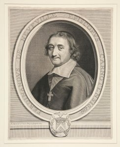 Ferdinand de Neufville, Bishop of Chartres (1608-1678) by Robert Nanteuil