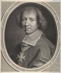 François de Harlay de Champvallon by Robert Nanteuil