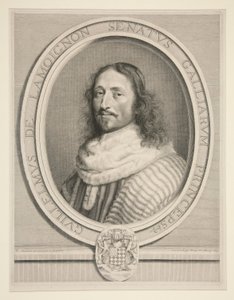Guillaume de Lamoignon, Marquis of Baville by Robert Nanteuil