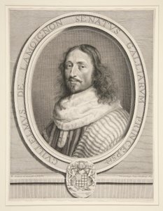 Guillaume de Lamoignon, First President of the Parliament of Paris by Robert Nanteuil
