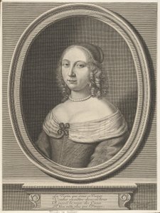 Madame de Gillier (Marie Jolly) by Robert Nanteuil