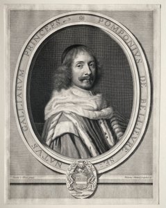Pompone II de Bellièvre by Robert Nanteuil