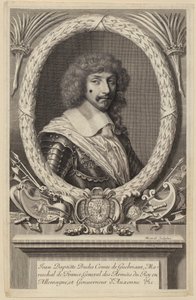 Portrait of Jean Baptiste Budes de Guébriant, French Marshal by Robert Nanteuil