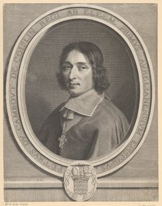 Portrait of Pierre de Cambout de Coislin by Robert Nanteuil