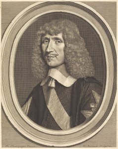 Leon-Bouthillier, Count of Chavigny by Robert Nanteuil after Philippe de Champaigne