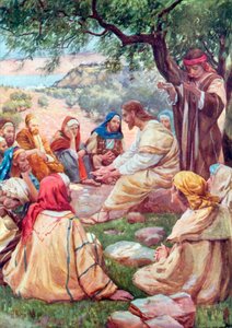 Jesus Teaching His Disciples to Pray