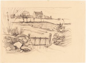 Gate to the Farmhouse, Pont-Aven